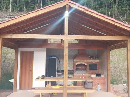 Fachada da Área gourmet de 25 m²