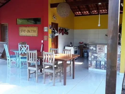 Fachada da área gourmet de 41,58 m²