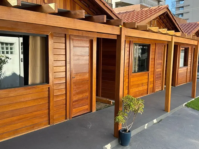Fachada: Chalé Compacto 22,10m²