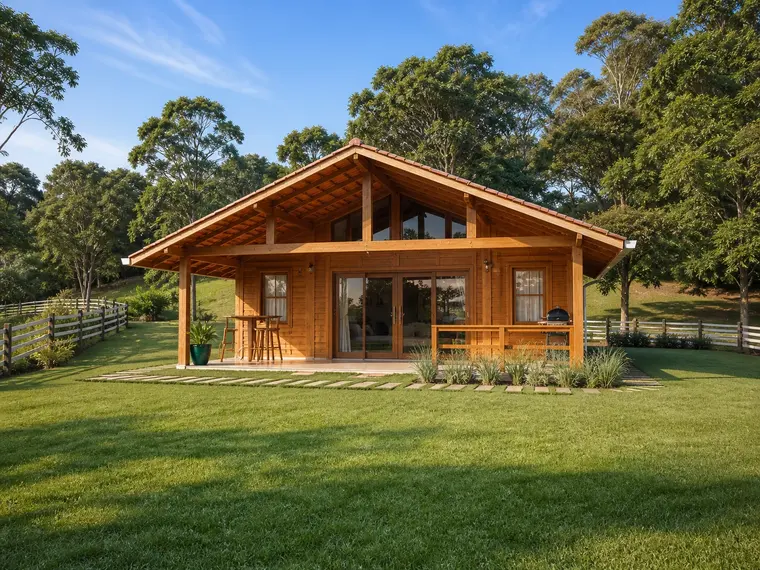 Fachada: Casa 80,00m² com 2 Quartos