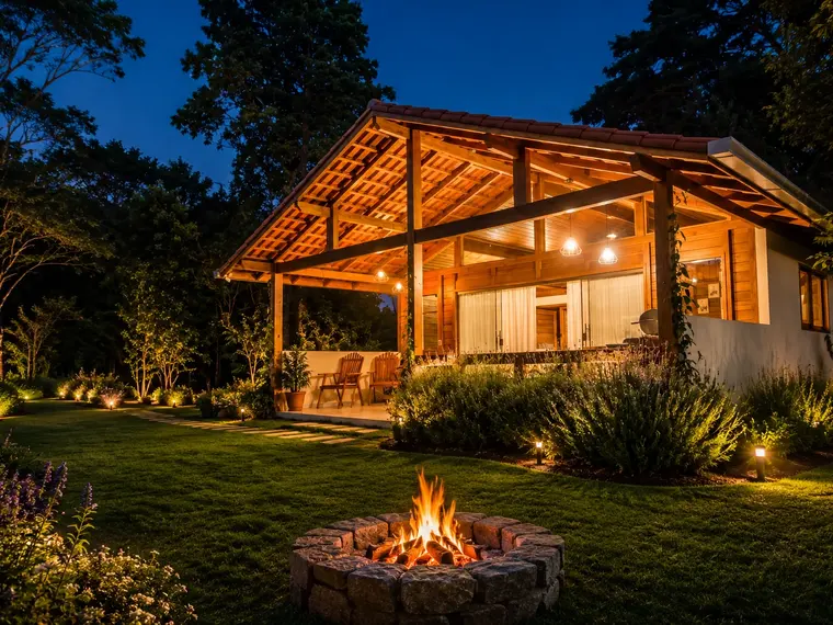 Fachada: Casa 86,25m² com 2 Suítes e Lavabo