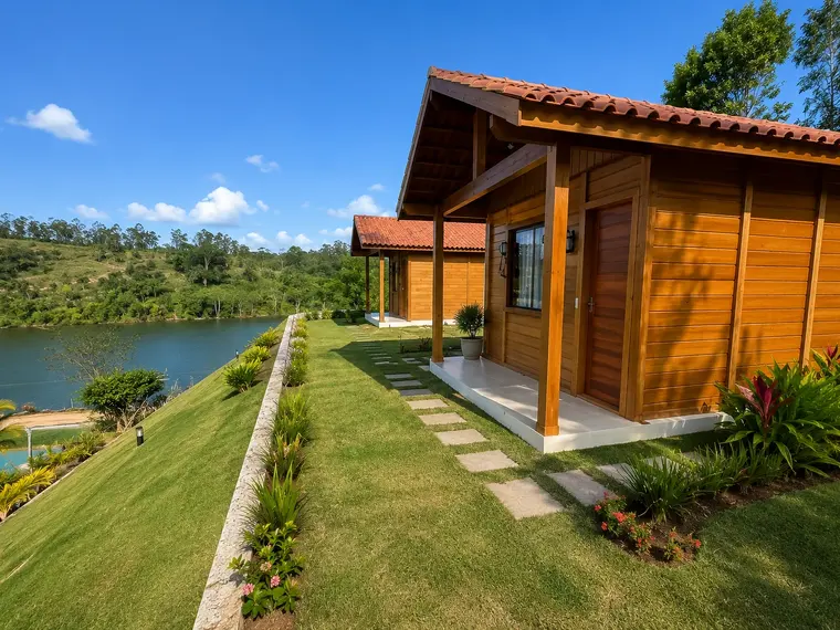Fachada: Casa 28,00m² com 1 quarto e varanda