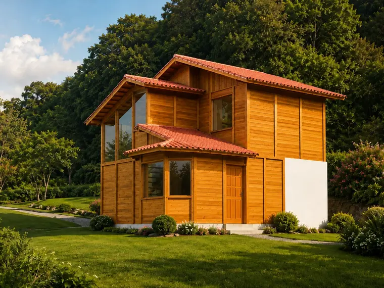 Fachada: Casa 87,60m² com 3 quartos e 2 banheiros