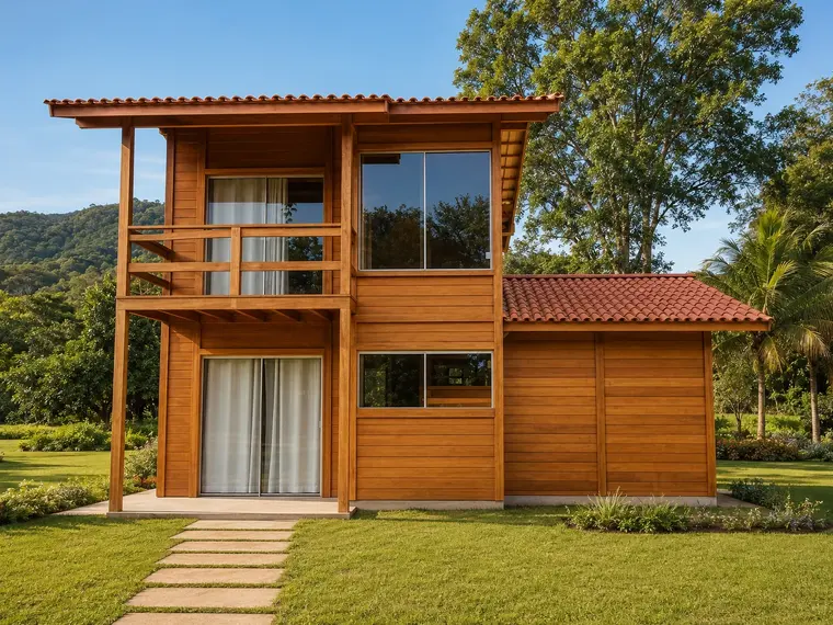 Fachada: Casa Duplex Elegance 100,70m²