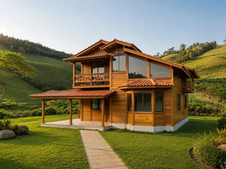 Fachada: Casa Duplex 169,30m² com 2 suítes e 2 quartos