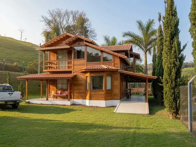 Fachada: Casa Duplex 181,00m² com 1 suíte e 3 quartos
