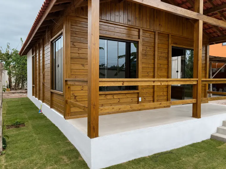 Fachada: Casa 61,80m² com 1 quarto