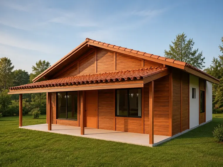 Fachada: Casa 84,00m² com 1 suíte, 1 quarto e área gourmet