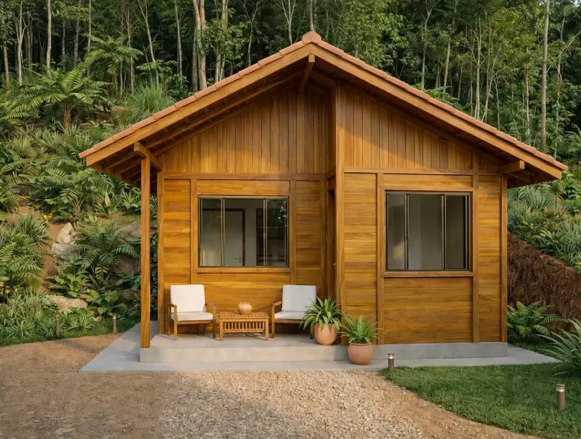 Casas de madeira para pousadas no ES: o que torna o projeto atrativo