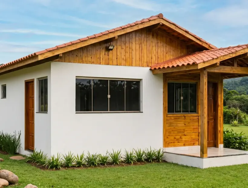 Casa de madeira para aposentadoria: conforto, acesso e simplicidade