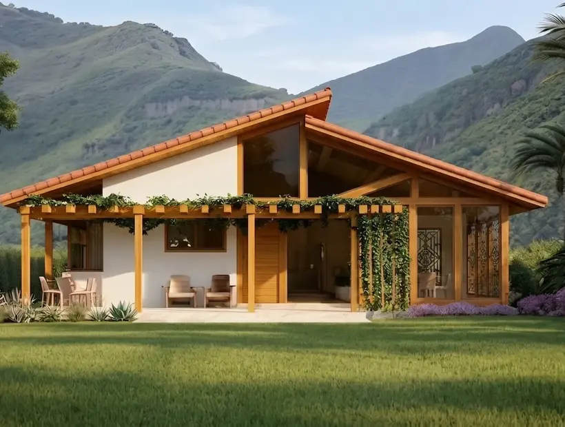 Casa de madeira para aposentadoria: conforto, acesso e simplicidade