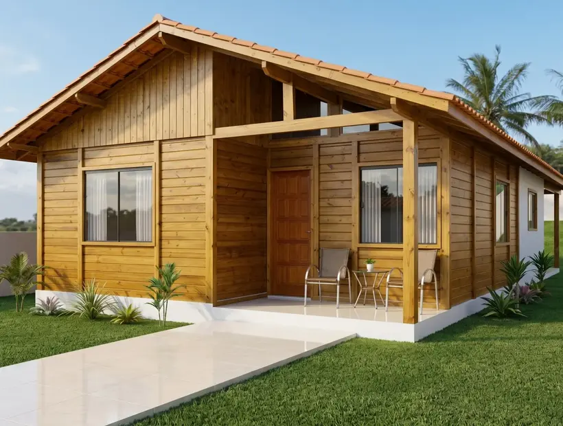Casa de madeira para morar: o que muda quando o uso é diário