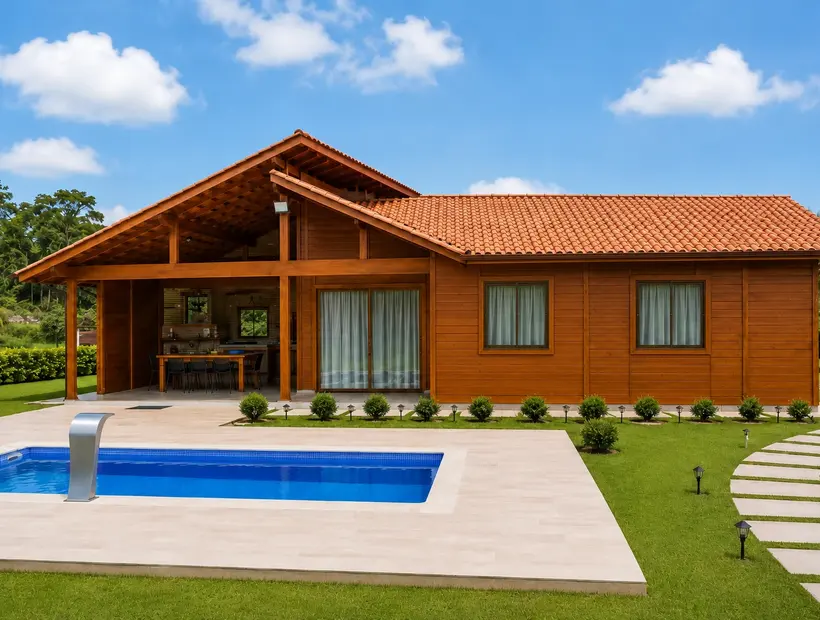 Casa de madeira para morar: o que muda quando o uso é diário