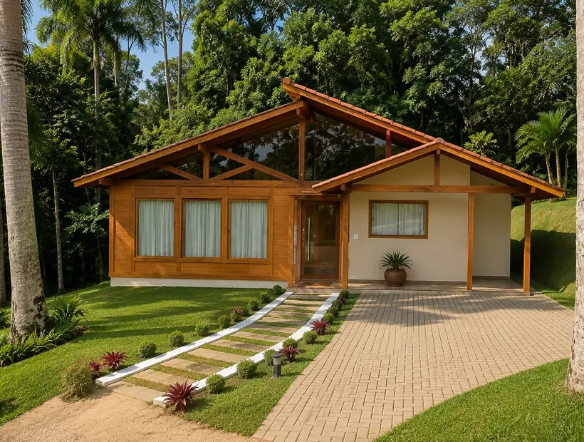 Como escolher uma casa de madeira para construir no ES