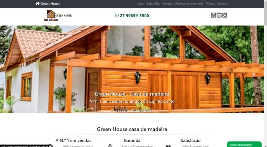 Site Green House de Madeira