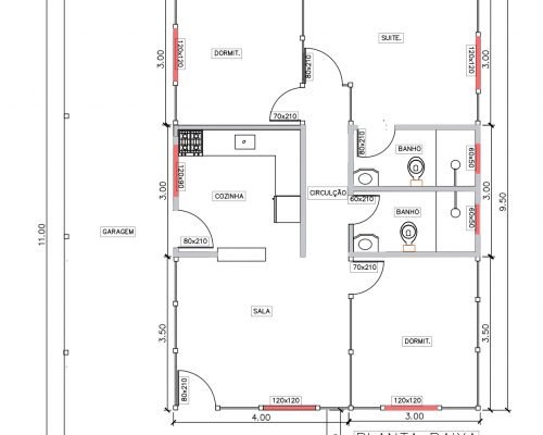 Casa de Madeira – Vila Velha-ES – 99,25 m²