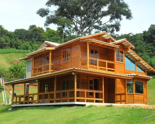 Duplex JB Casa de Madeira – Modelo Colatina-ES – 170,00 m²
