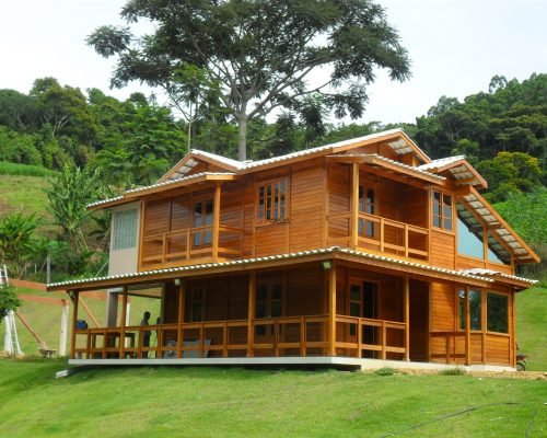 Duplex JB Casa de Madeira – Modelo Colatina-ES – 170,00 m²