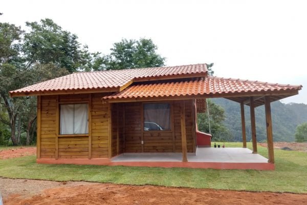 Promoção - Casa de Pinus Tratado 60 m² - JB Casas