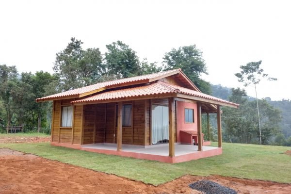 Promoção - Casa de Pinus Tratado 60 m² - JB Casas