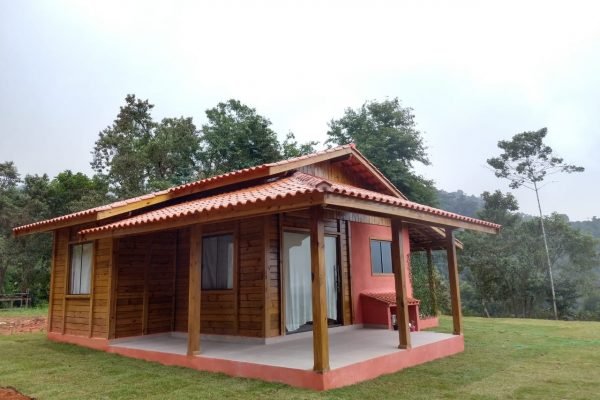 Promoção - Casa de Pinus Tratado 60 m² - JB Casas