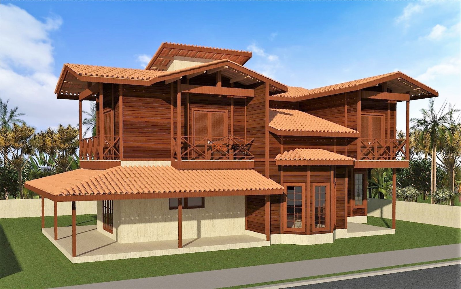 Casa de Madeira - Vila Velha-ES Duplex 245 m²