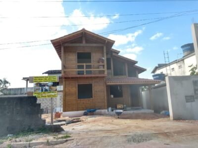 Duplex JB Casa de Madeira – Modelo Aracruz-ES – 106,10 m²