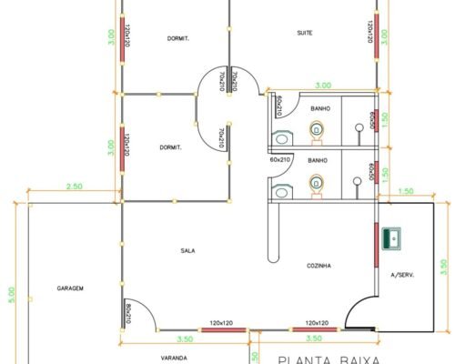 Casa de Madeira 89,50 m² – Marataízes-ES